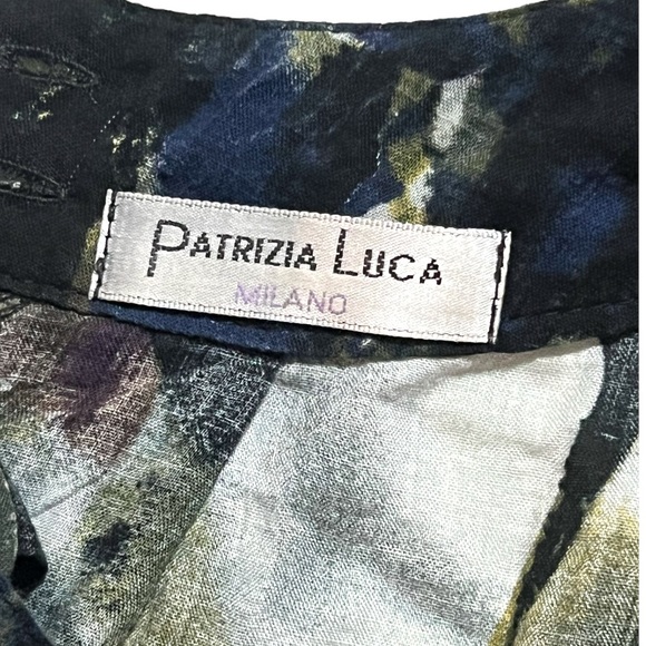 Patrizia Luca Milano Floral Print Tunic Dress with Pockets - Size O/S (One Size) - Picture 3 of 4